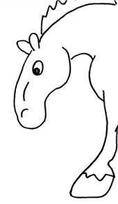 How to draw a horse - Easy Step by Step Tutorial-saigonsouth.com.vn